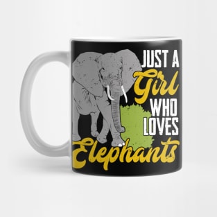 Just A Girl Who Loves Elephants Mug